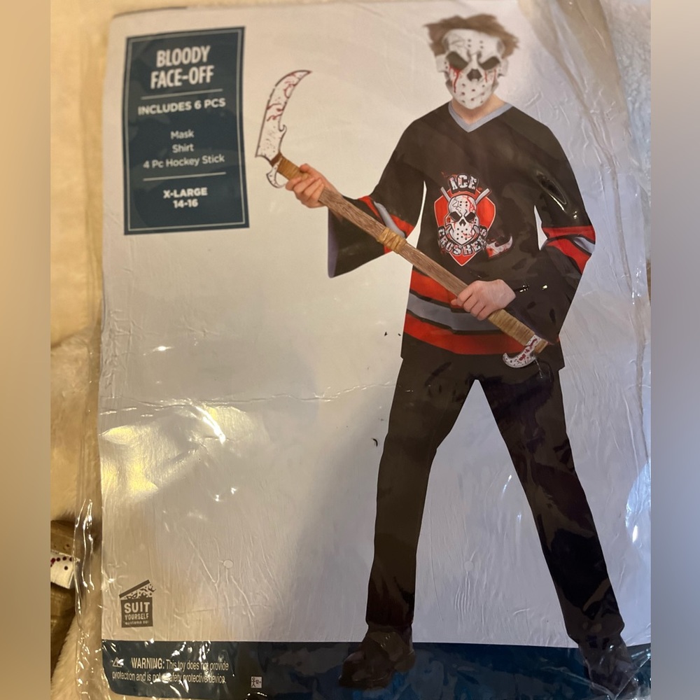 Boys Halloween costume 14/16 xl